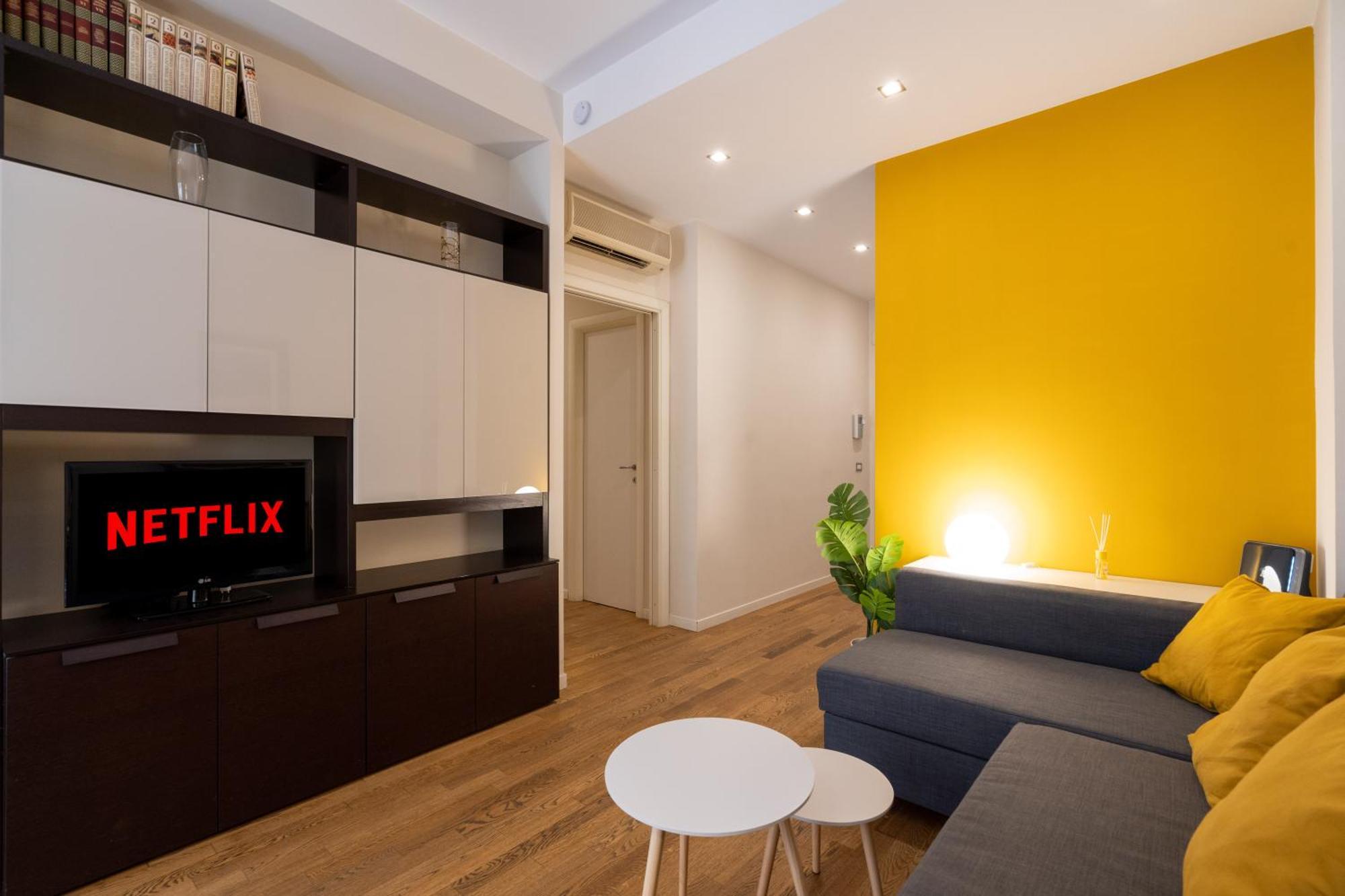 -15min Dal Colosseo- Aria Condizionata & Netflix Gratis Apartamento